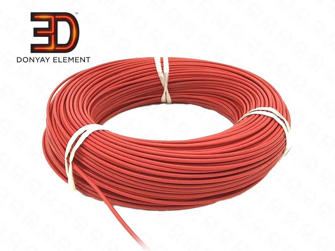 سیم المنت روکش سیلیکونی 400 اهم بر متر