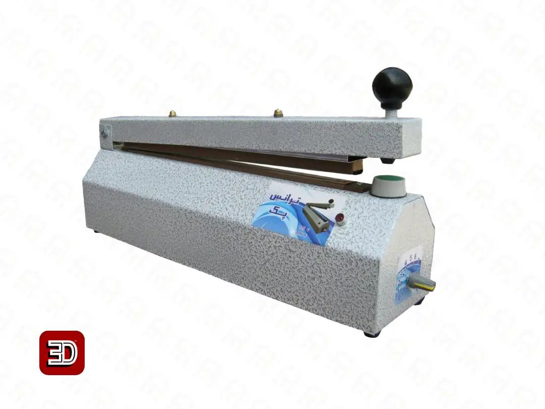 دستگاه پرس حرارتی ترانس پک مدل 50 سانتی متر تک دوخت تایمردار