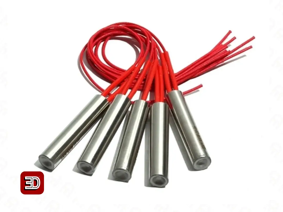 المنت فشنگی قطر 12.5 میلی متر طول 300 میلی متر 400 وات